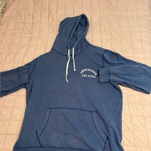 Abercrombie & Fitch blue Hoodie